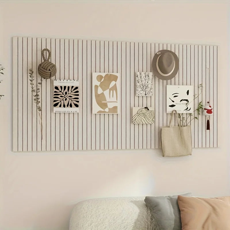 Bohemian Felt Wall Tiles | Round Pinboard