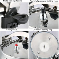 Aluminium pressure cooker