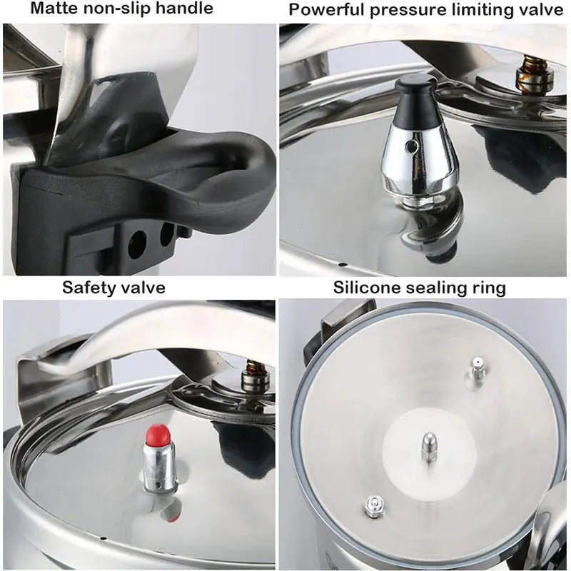 Aluminium pressure cooker