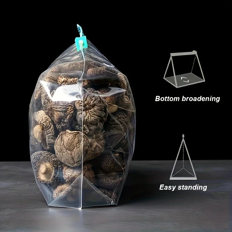 Reusable Food Storage Bags with Zipper, Leak-Proof & Airtight
