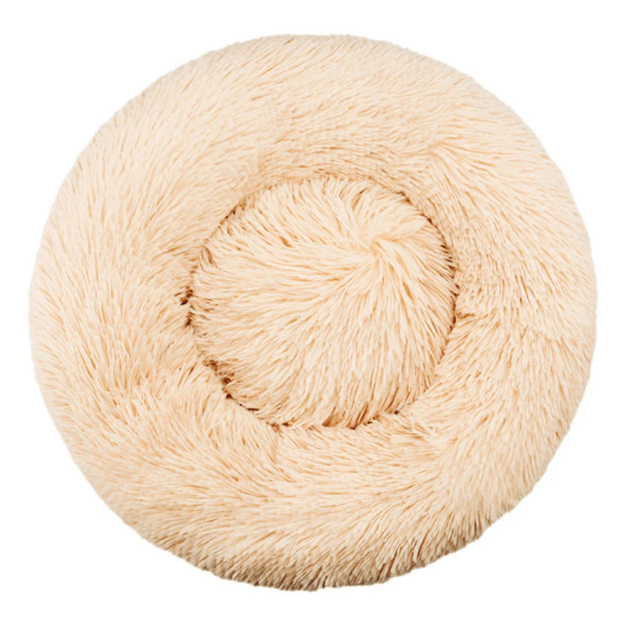 Round Plush Pet Bed | Dogs & Cats | 40–90cm