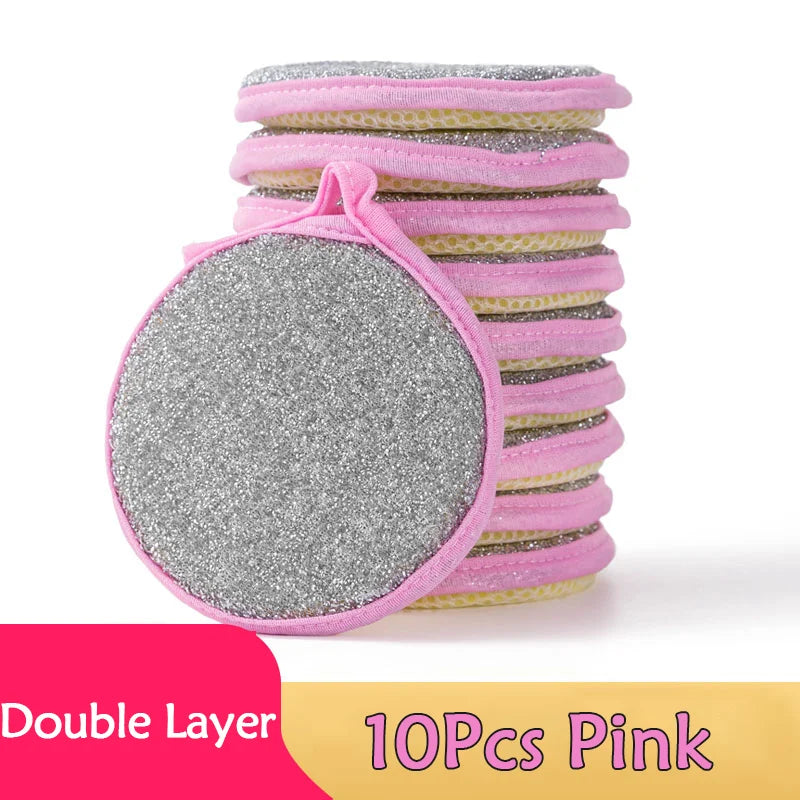 Double-Sided Dishwashing Sponges — Eco-Friendly, Pack of 5, 10 or 20
