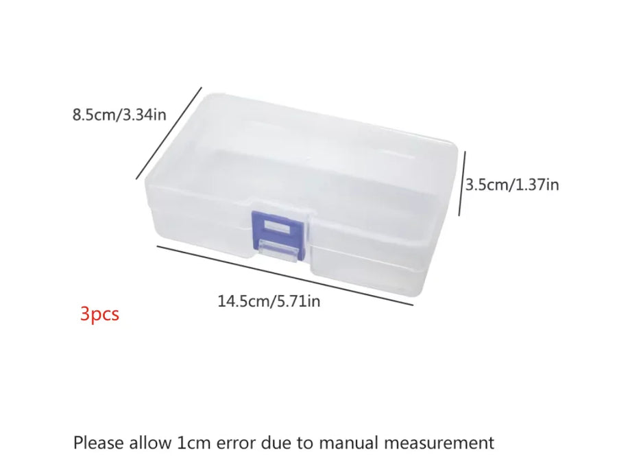 Transparent Plastic Storage Boxes