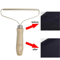 Manual Lint & Pet Hair Remover Brush — No Batteries, No Refills