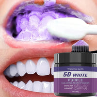 Purple Tooth Cleaning & Whitening Powder — Sulfate-Free, 50g