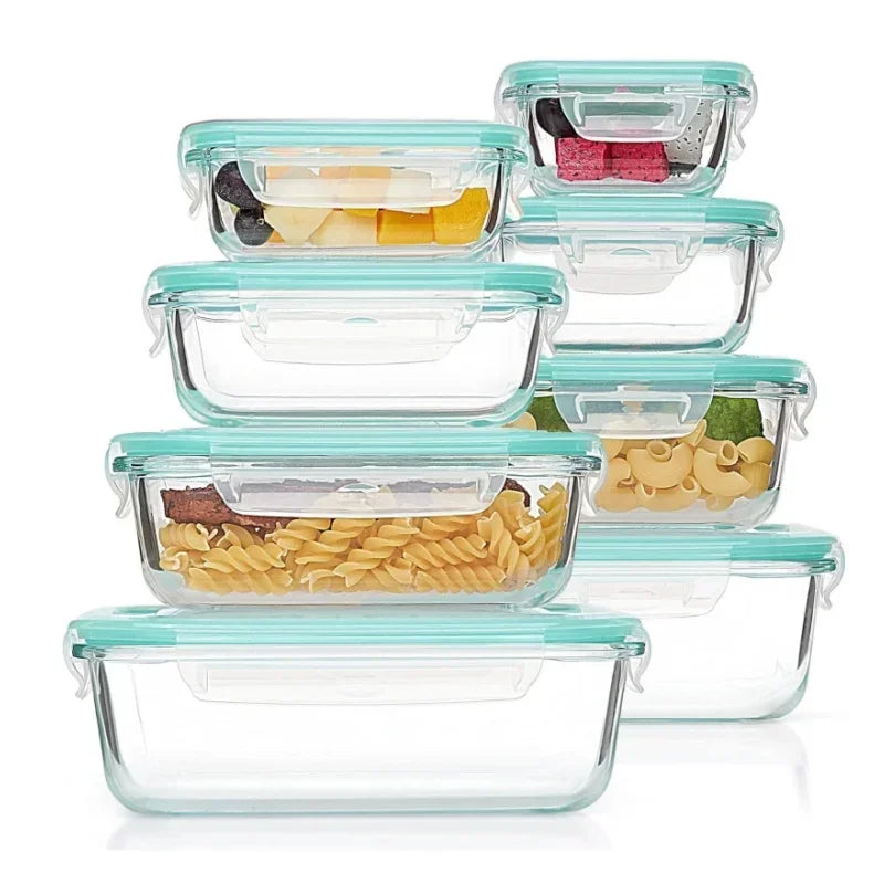 Borosilicate glass lunch box