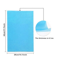 Fridge Shelf Liners — Washable Non-Slip Mats, Set of 4