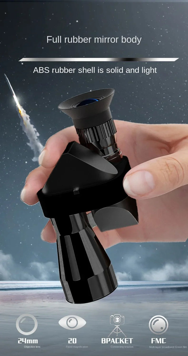 Portable HD monocular telescope