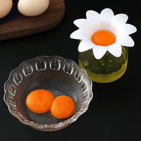 Flower Egg Yolk Separator — Egg White & Yolk Divider for Baking
