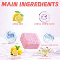 Toilet Cleaning Effervescent Tablets — Removes Stains & Odours