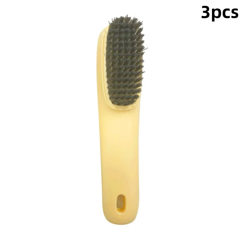 Long-Handle Shoe & Clothes Scrubbing Brush — Single or 3-Pack
