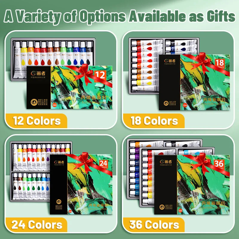Acrylic paint set