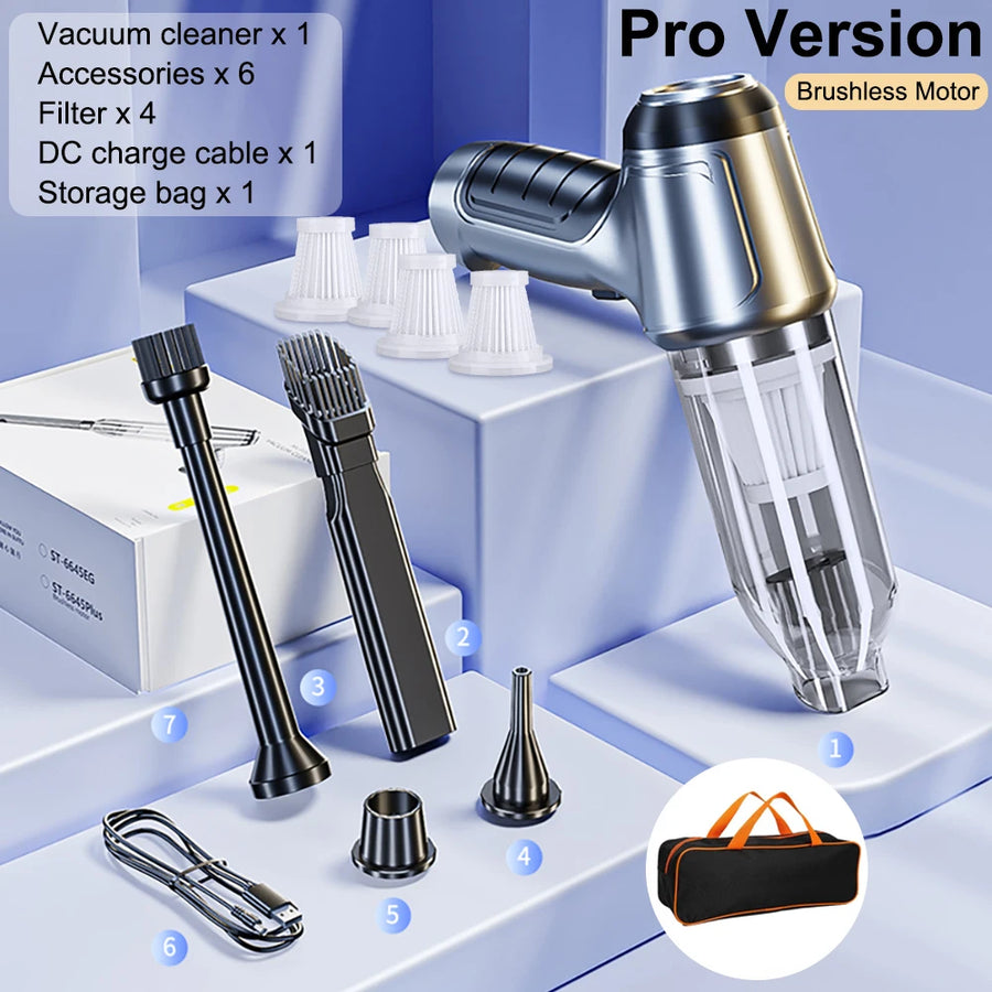 Wireless Handheld Car Vacuum
