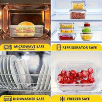 8-Piece Airtight Food Container Set