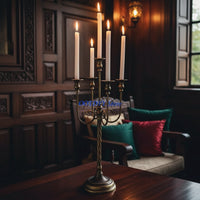 Iron Metal Candelabra