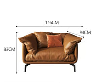 The Intramuros Sofa Set - Genuine Leather
