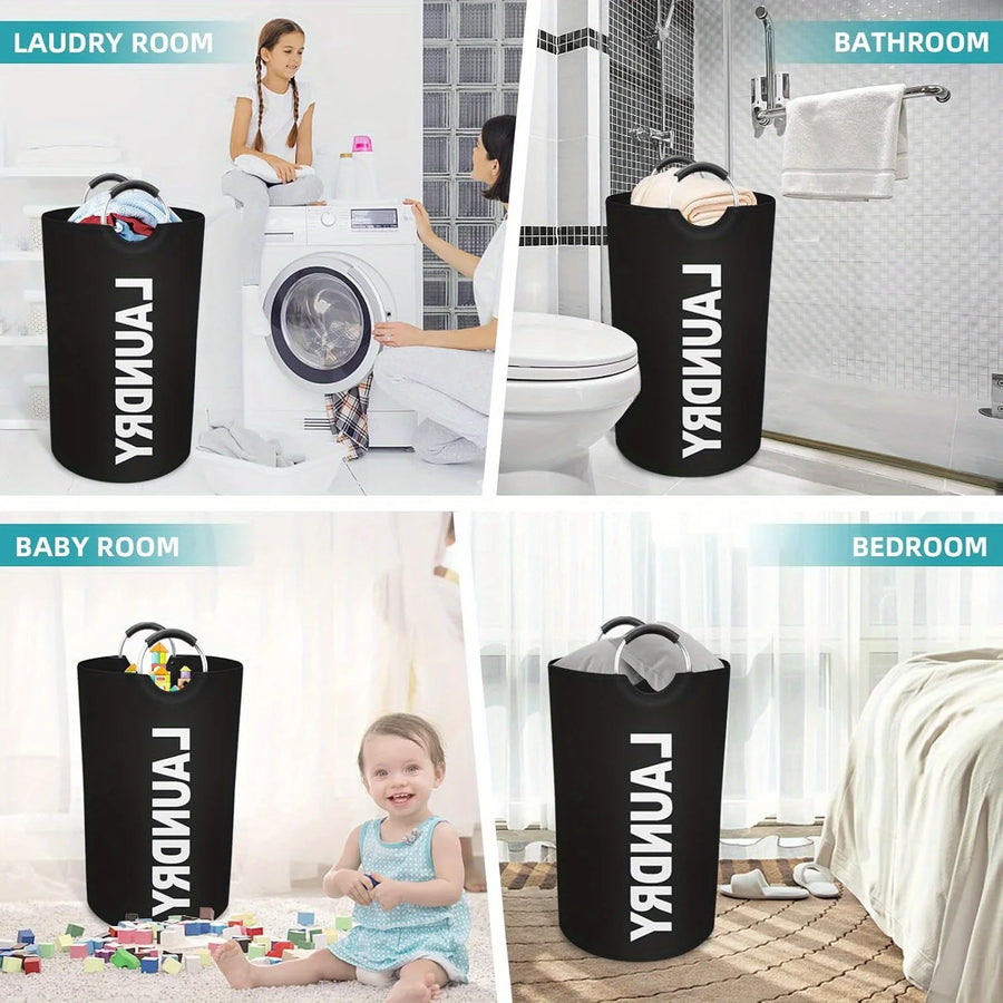 Extra-large waterproof laundry basket