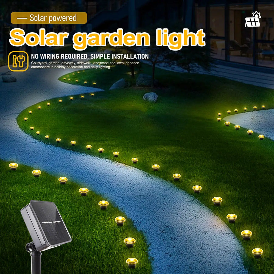 Solar LED Garden Pathway Light