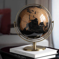 Retro world globe