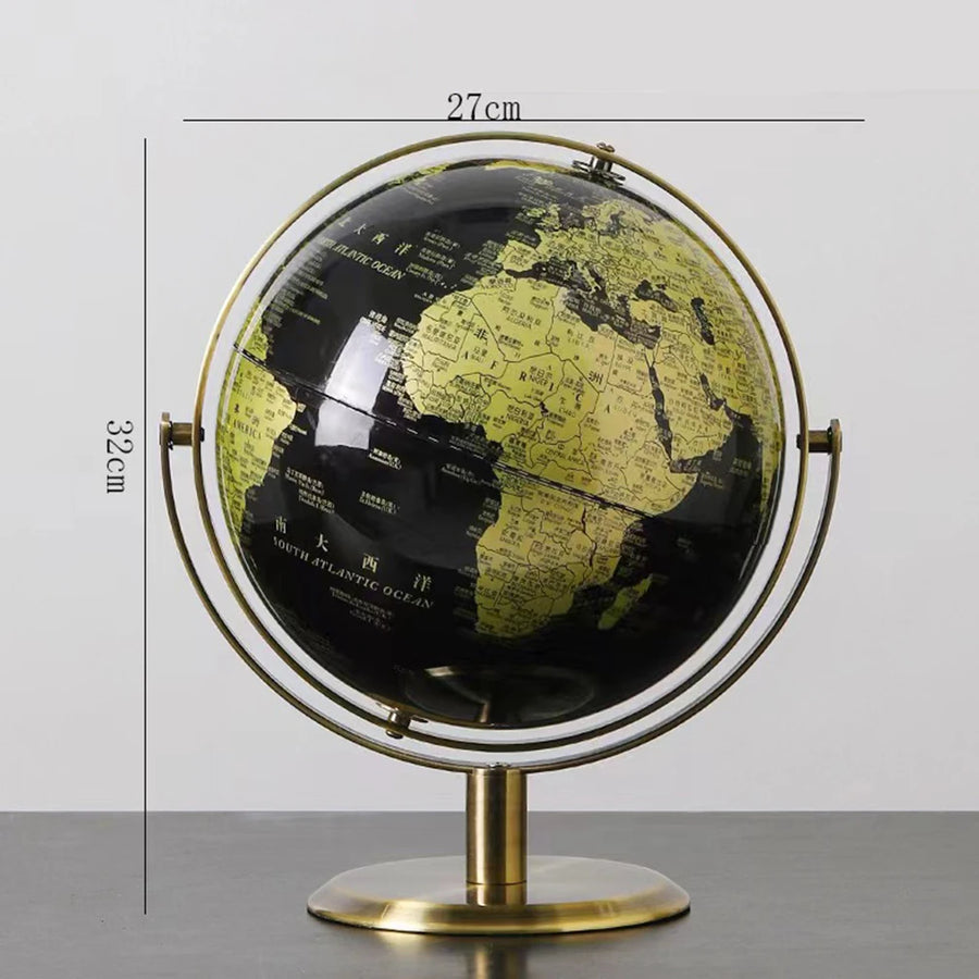Retro world globe