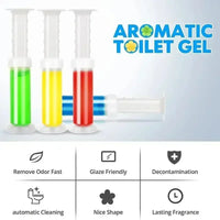 Toilet Rim Cleaning & Fragrance Gel — 6 Scents, Lasts with Every Flush