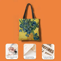Still Life Painting Canvas Tote Bag — Eco Canvas | Large Capacity