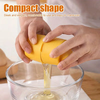 Portable Egg Cracker & Opener — Quick Press, Raw or Boiled Eggs