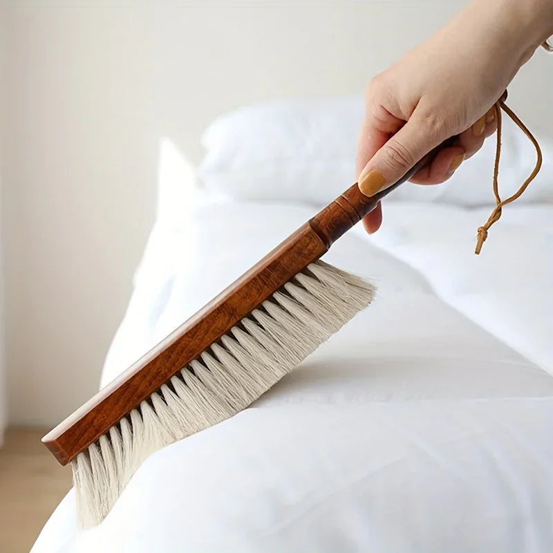 Natural Fibre Dust Brush | Wooden Handle
