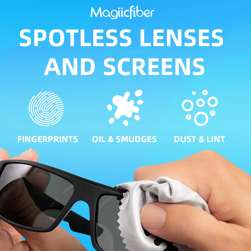 Microfiber screen cleaning cloths