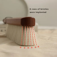 Natural Fibre Dust Brush | Wooden Handle