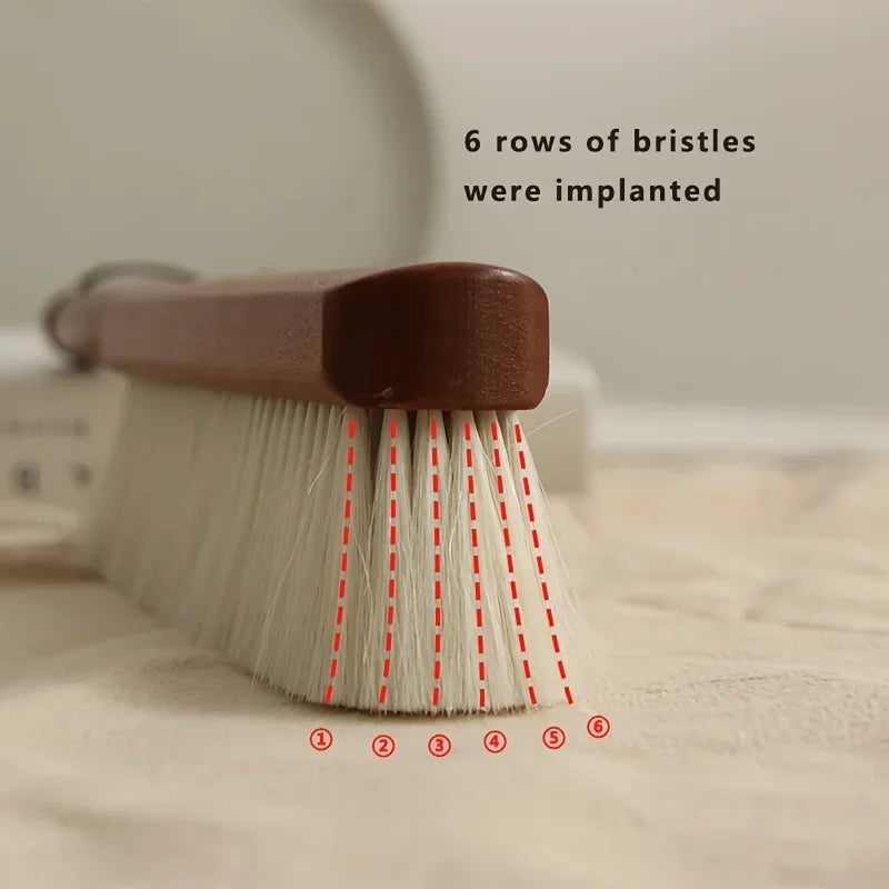 Natural Fibre Dust Brush | Wooden Handle