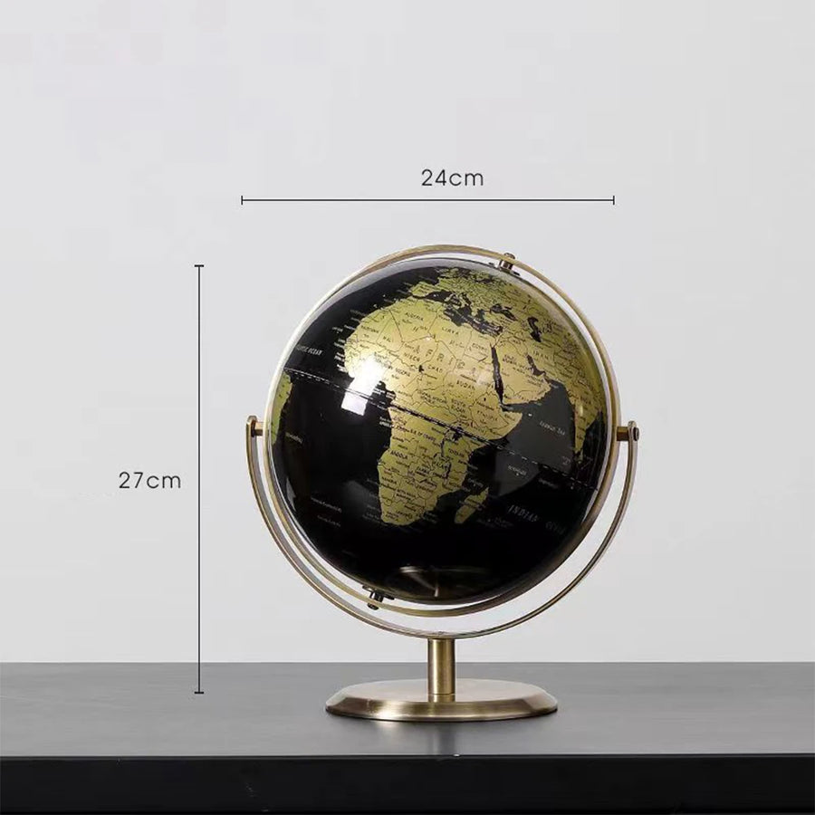 Retro world globe