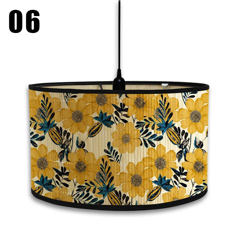 Handmade bamboo lampshade