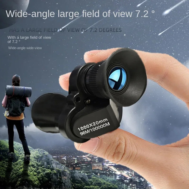 Portable HD monocular telescope