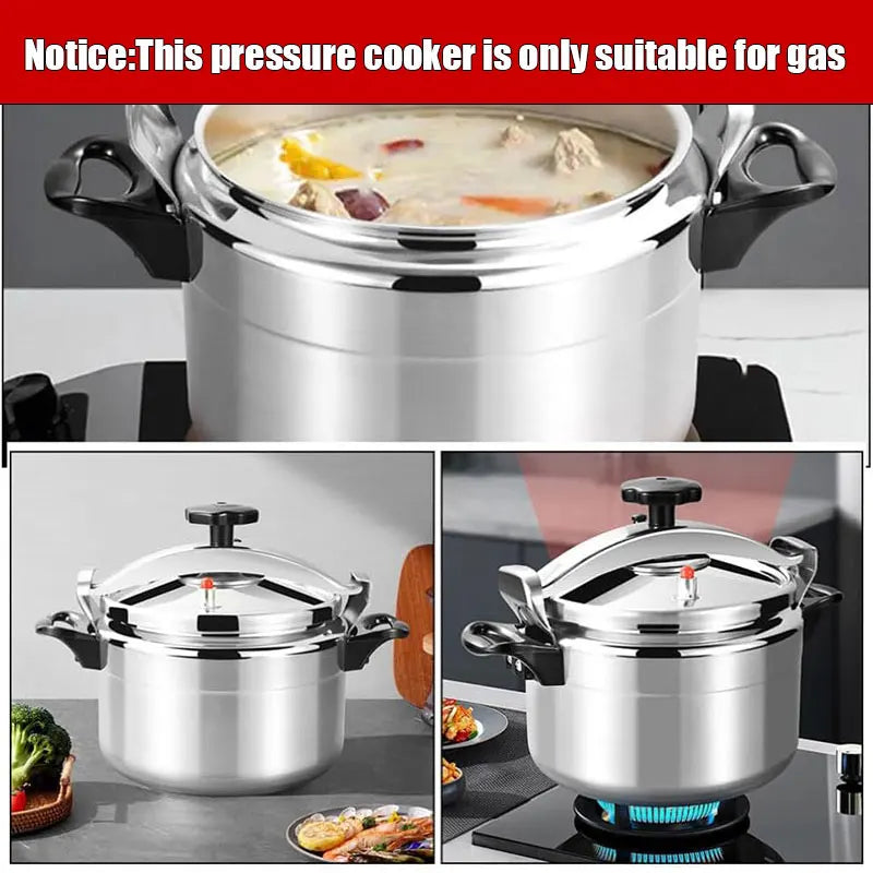 Aluminium pressure cooker