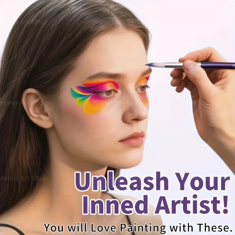 Professional painting brush set