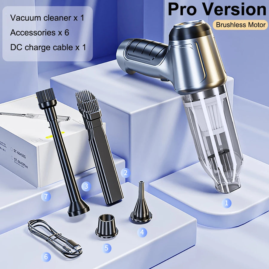 Wireless Handheld Car Vacuum