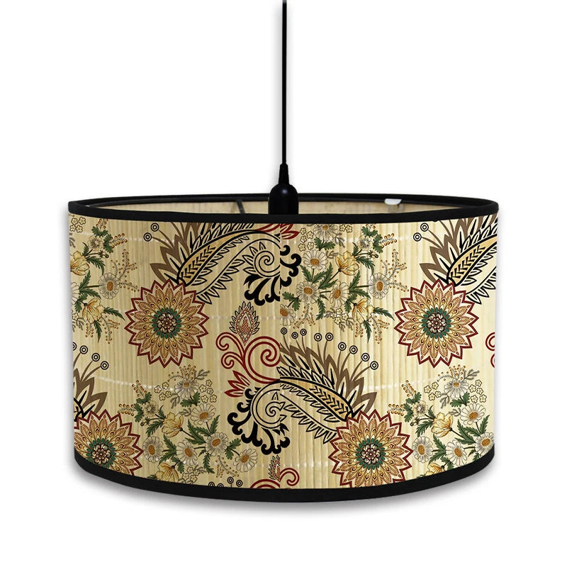 Handmade bamboo lampshade