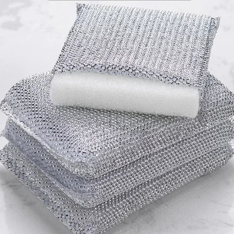 Scratch-Free Dishwashing Sponges — Pack of 4
