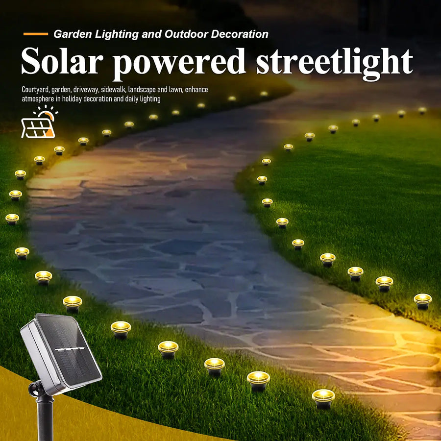 Solar LED Garden Pathway Light