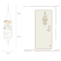 Natural Shell Wind Chime | Bohemian Dream Catcher | Home & Garden Decor