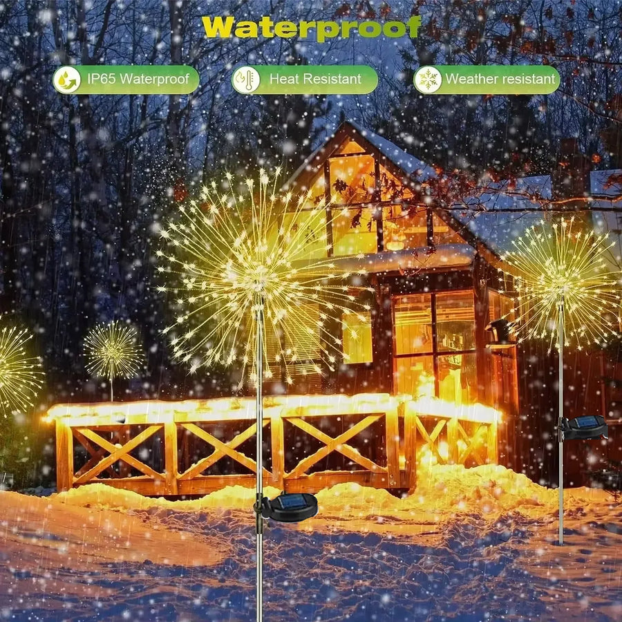 Solar Firework Lights
