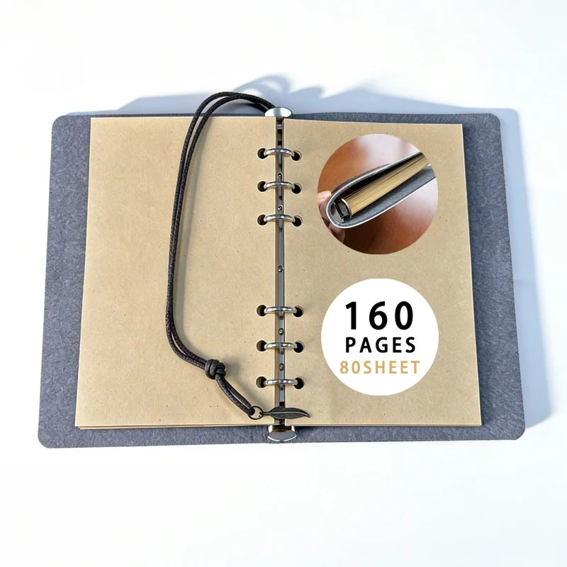 Dark academia raven journal