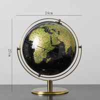 Retro world globe