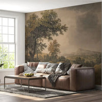 Custom Nordic Botanical Mural Wallpaper — Made to Measure | 3D Wall Covering
