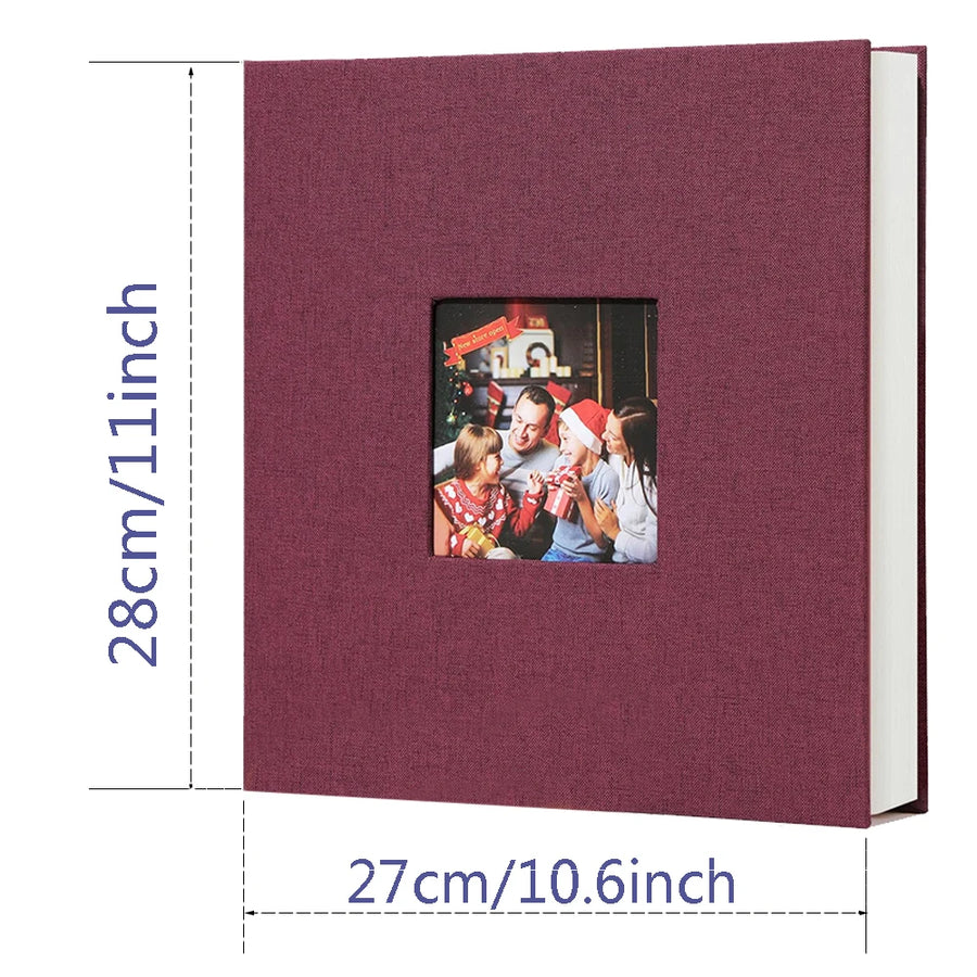 Self-Adhesive Photo Album — 40 Pages | DIY Lay-Flat Scrapbook