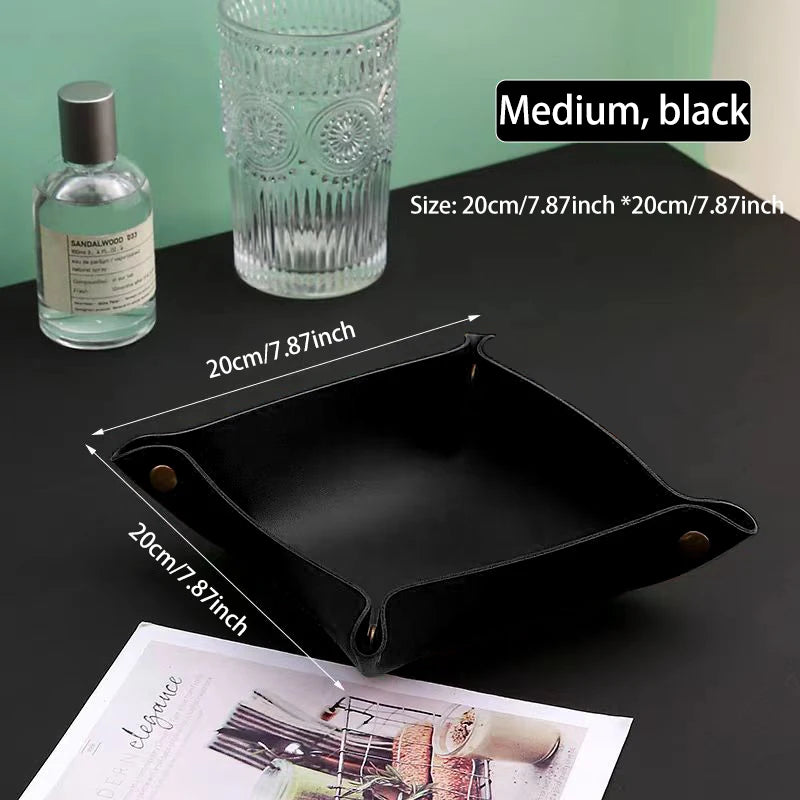 Silicone Folding Storage Tray — Desktop Organiser, Small / Medium / Large