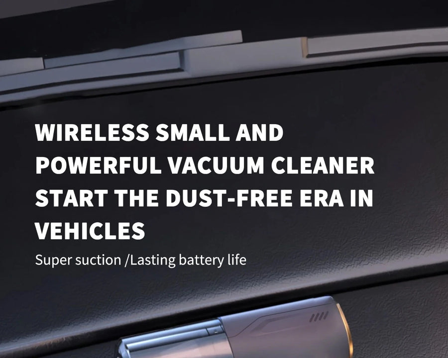 Wireless car vacuum