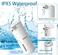 Automatic Touchless Soap Dispenser — Infrared Sensor, USB Rechargeable, Foam or Liquid
