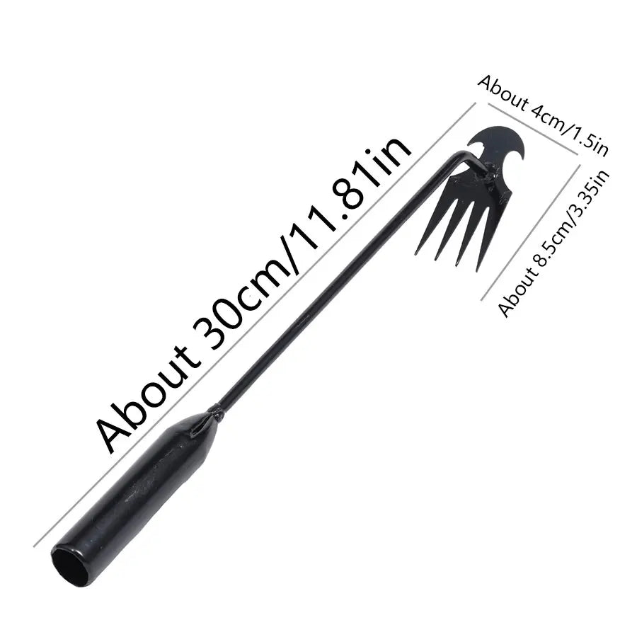 Carbon steel garden hoe
